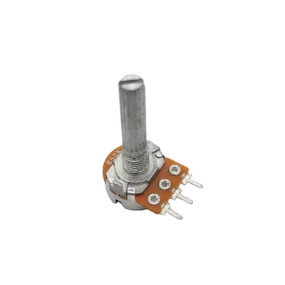 potenciômetro giratório da volta do potenciômetro 2ohm de 16mm único para o controle de volume