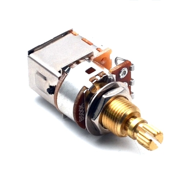 guitarra elétrica push pull do potenciômetro DPDT de 16mm para Bass Guitar elétrico