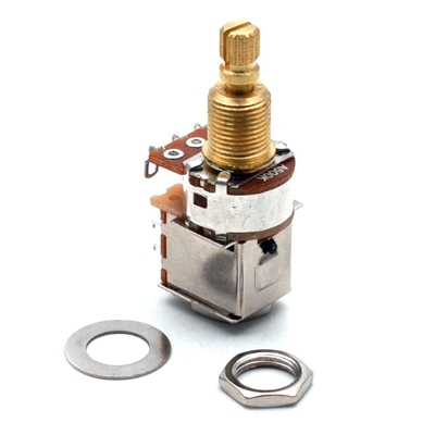 guitarra elétrica push pull do potenciômetro DPDT de 16mm para Bass Guitar elétrico