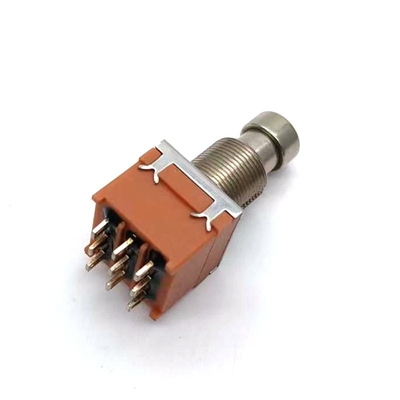 O pedal da guitarra de VSTI Stomp Pin 3A 125VAC do pino de madeira 9 do interruptor 50ohm