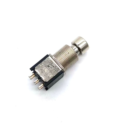 Pin livre de Dpdt 6 da tecla do ODM do interruptor de pé da guitarra do fechamento TQ